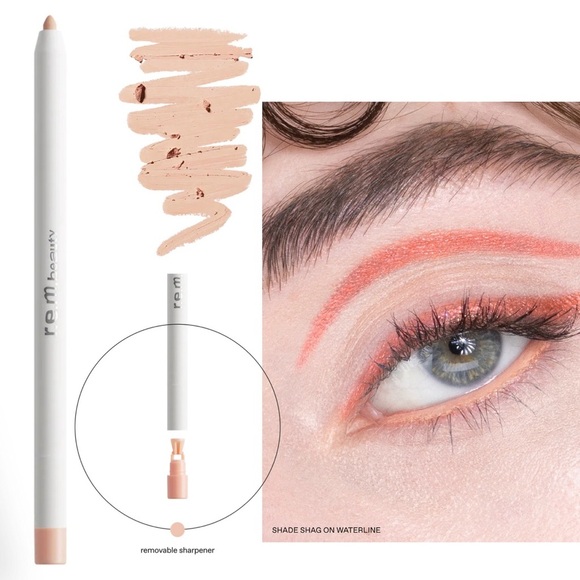 REM BEAUTY AT THE BORDERLINE GEL PENCIL EYELINER (SHAG) NIB .35 g/0.01 oz - Picture 3 of 3